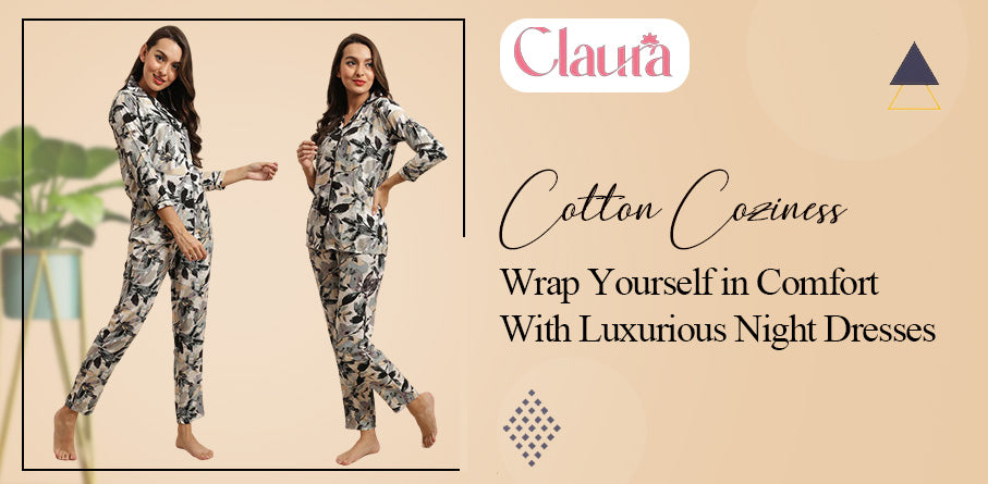 Cotton Coziness: Wrap Yourself in Comfort with Luxurious Night Dresses
