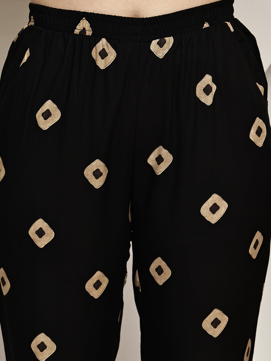 Black Colour Pure Cotton Night Suit for Women | S-XXL | Claura