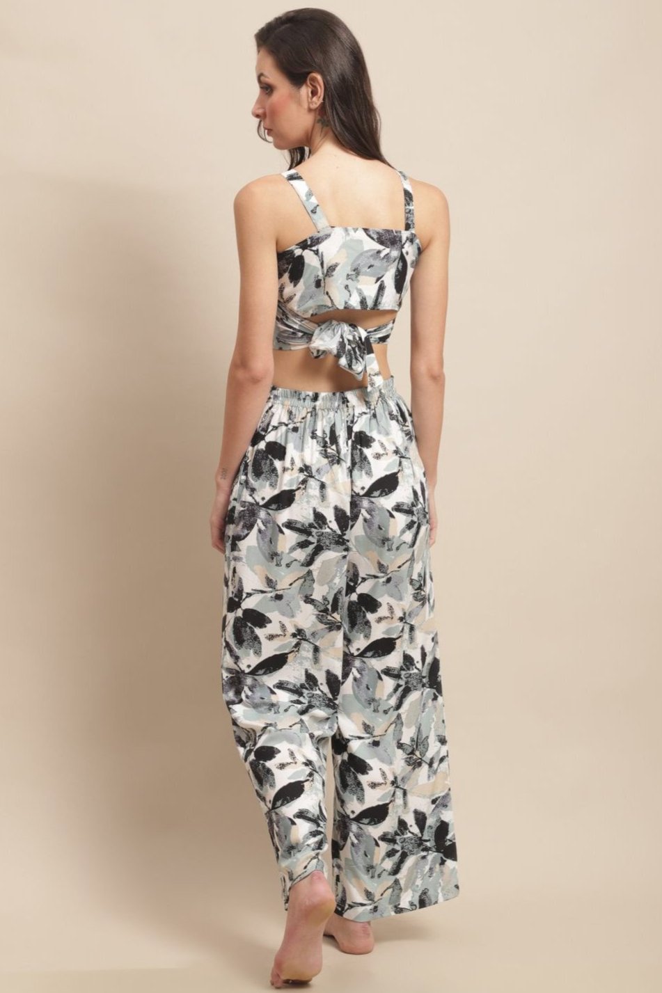 Model in Black Beach Wear for Women