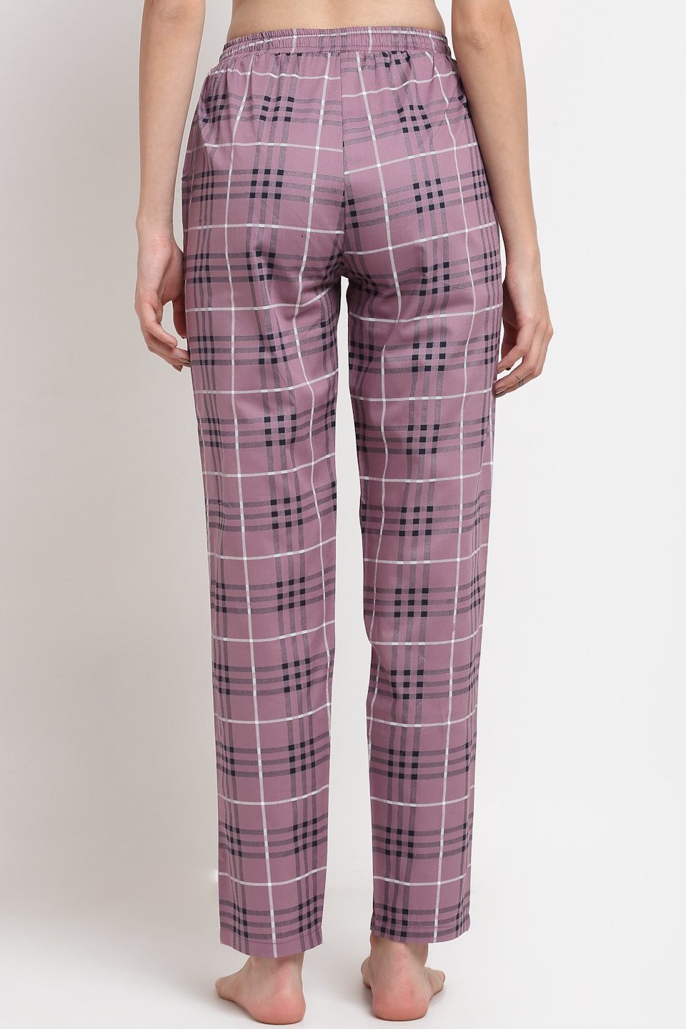 Purple Color Abstract Printed Cotton Lounge Pants Claura Designs Pvt. Ltd. Lounge Pants Lounge Pant, Loungepant_size, Lower, Pajama, Purple, Rayon