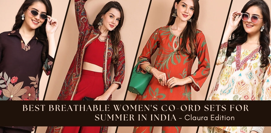 Best Breathable Women's Co-ord Sets for Summer in India - Claura Edition